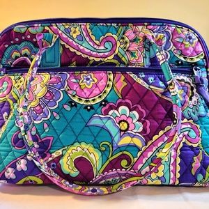 Vera Bradley Bowler Style Bag - Heather